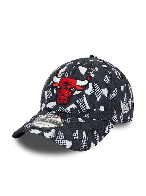 NewEra 9FORTY Chicago Bulls print nero NewEra | 60435155CHIBUL LOGO